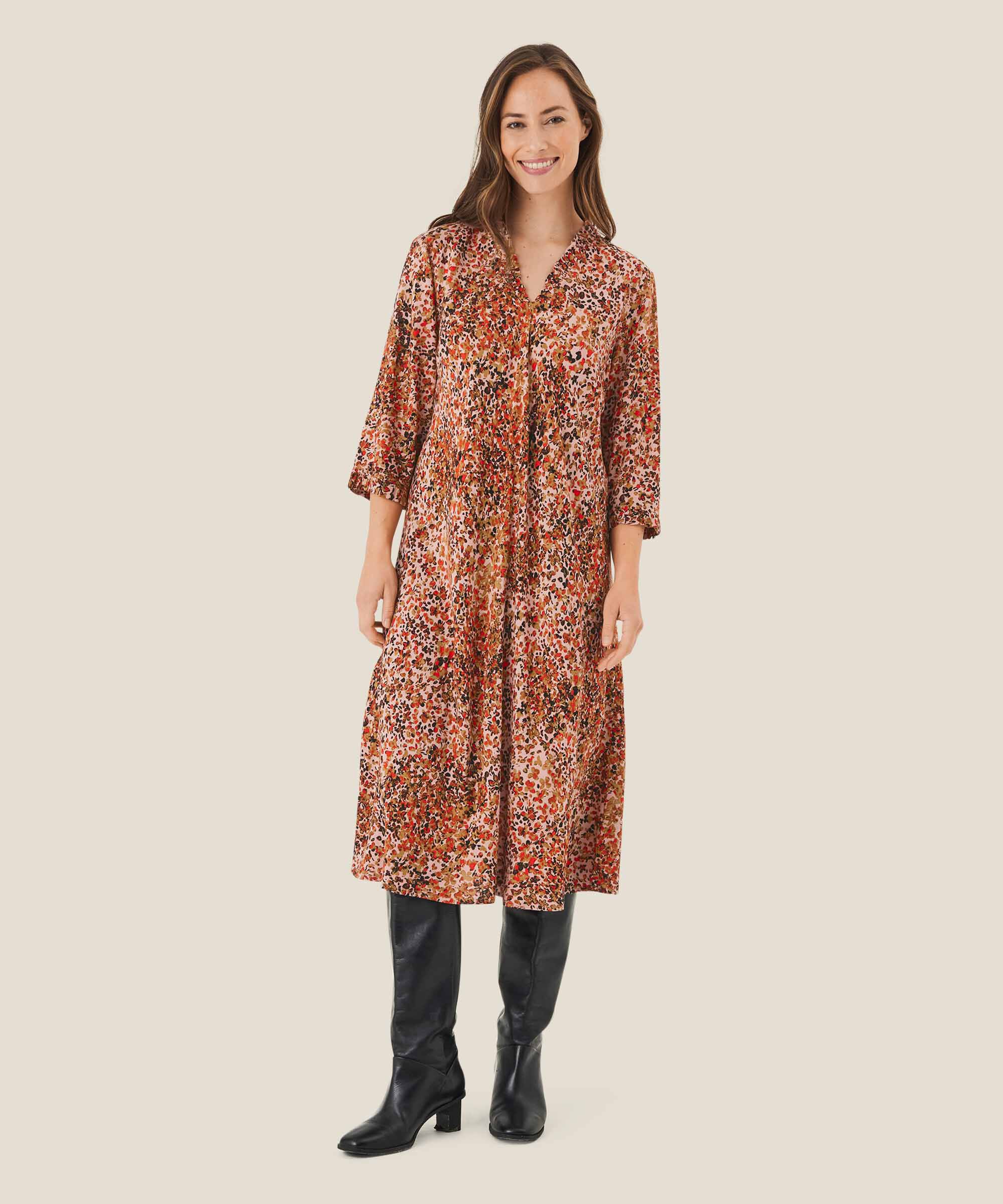 Nyrgit Dress, Misty Rose
