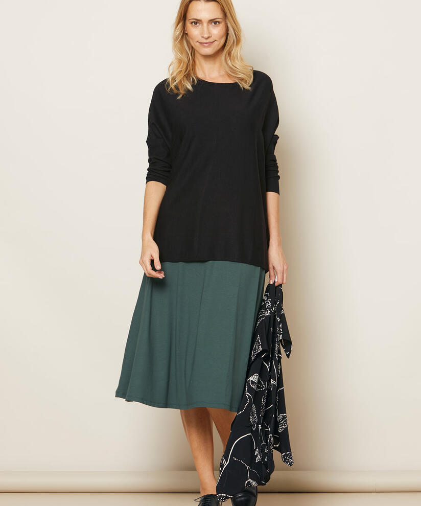 ALONG SCARF, Black