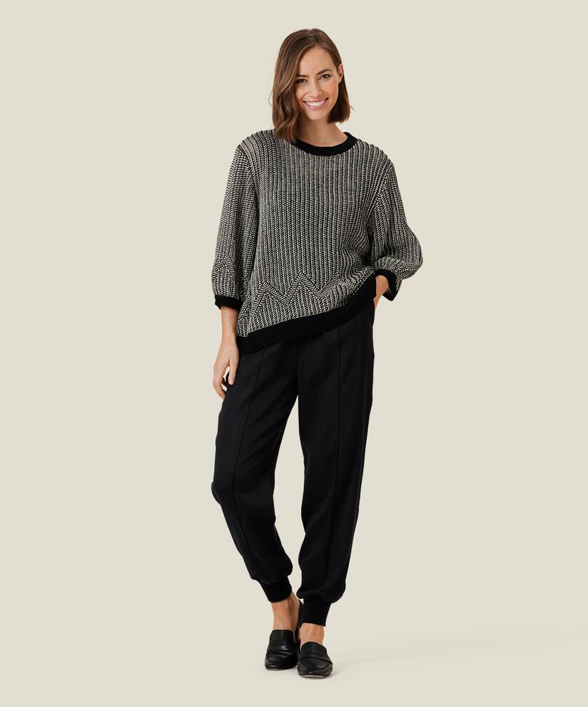 FLEURINE JUMPER, Black