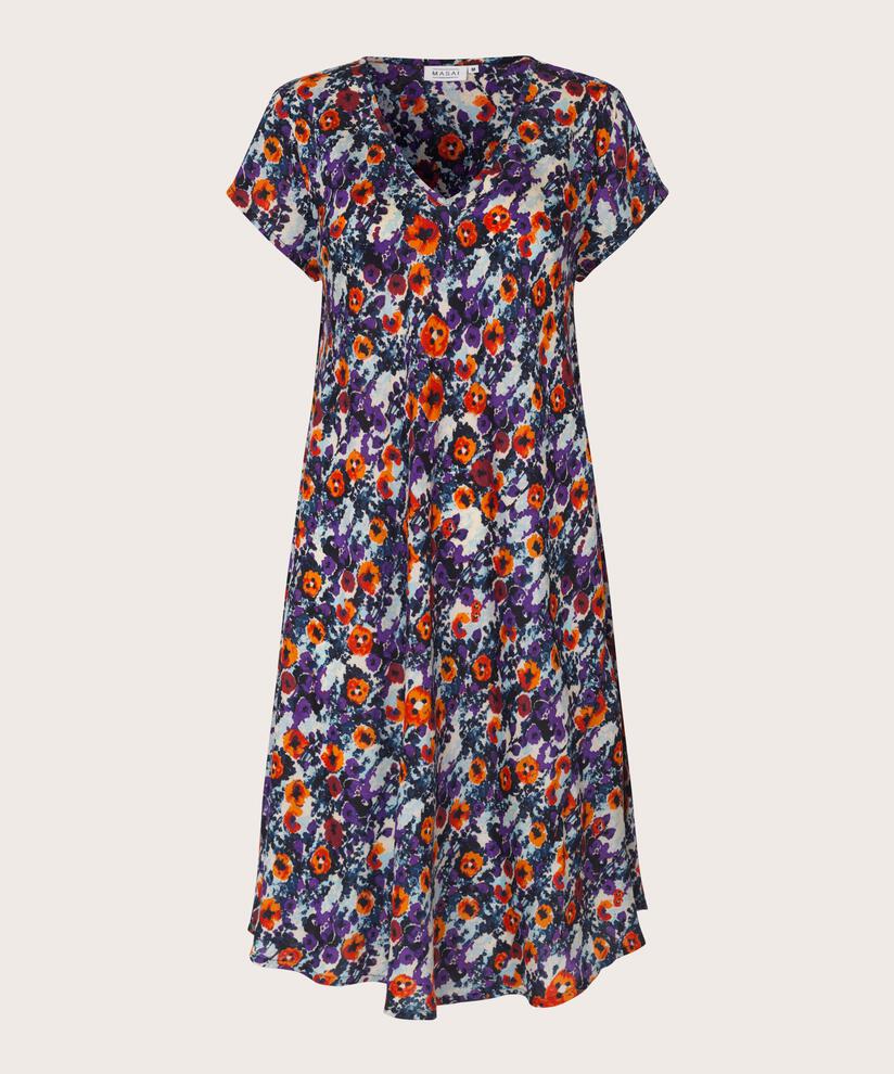 Nebili Dress, Meadow Violet