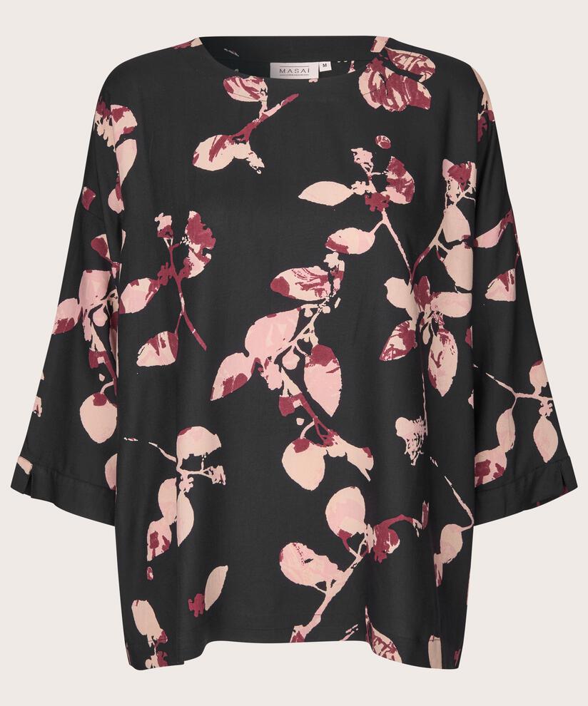 Becca Blouse, Tawny Port