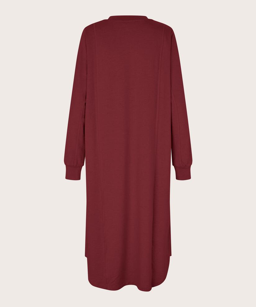 Nikoletta JERSEY Dress, Tawny Port