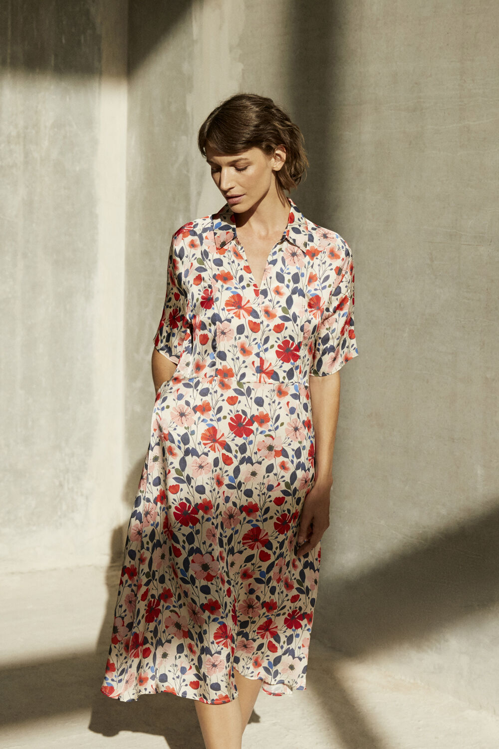 Norilith Dress - Poinsettia