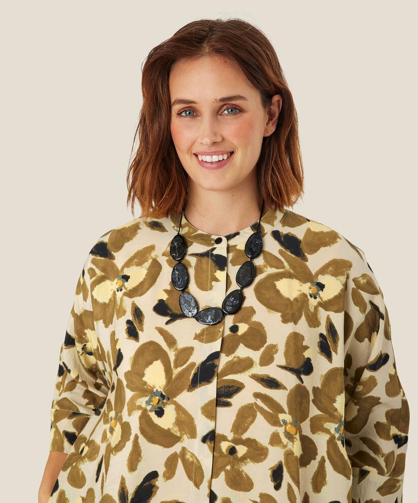 Iosetta Shirt Dress, Dull Gold
