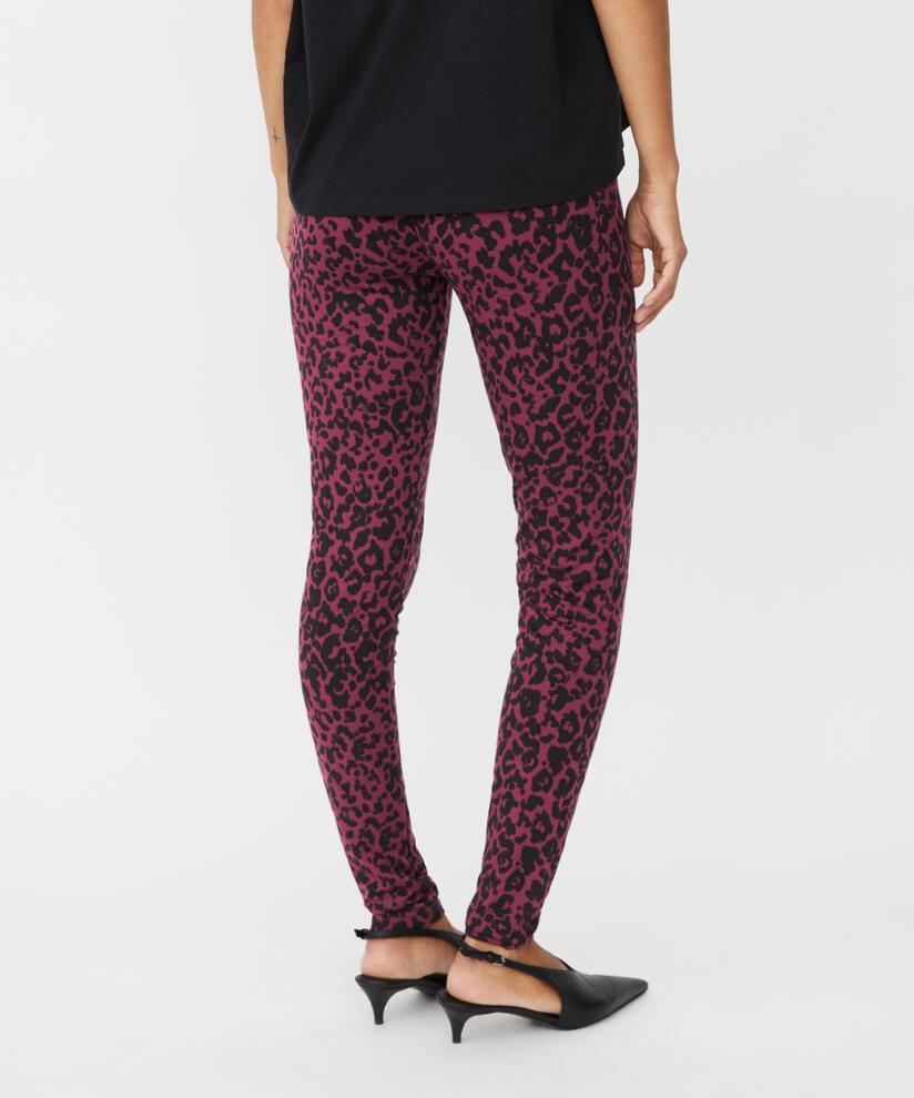 Pio JERSEY Leggings, Tawny Port