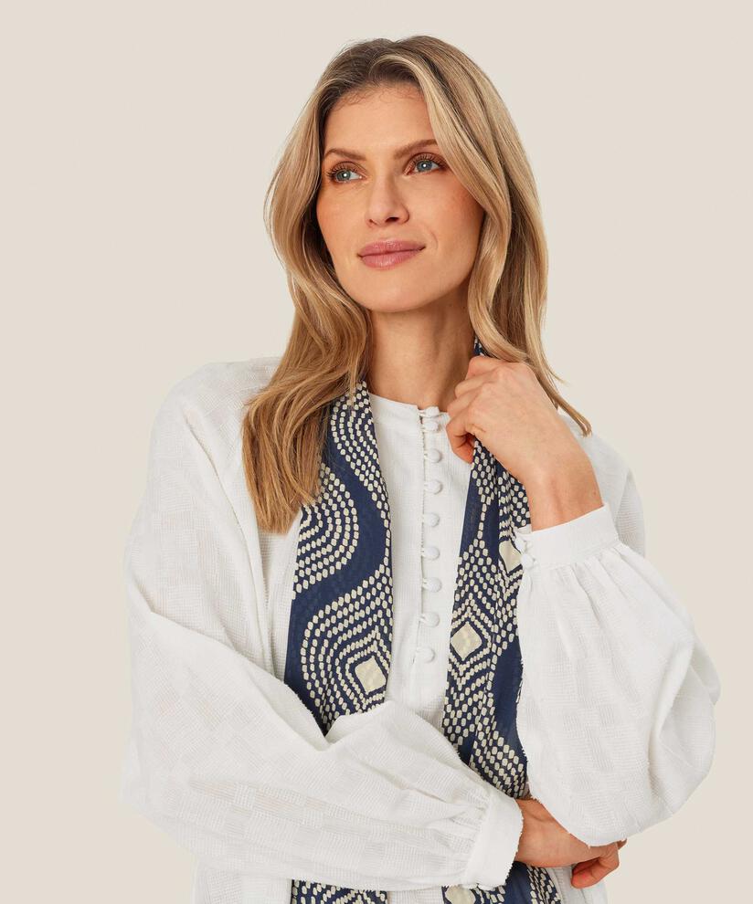 Along Scarf, Mood Indigo