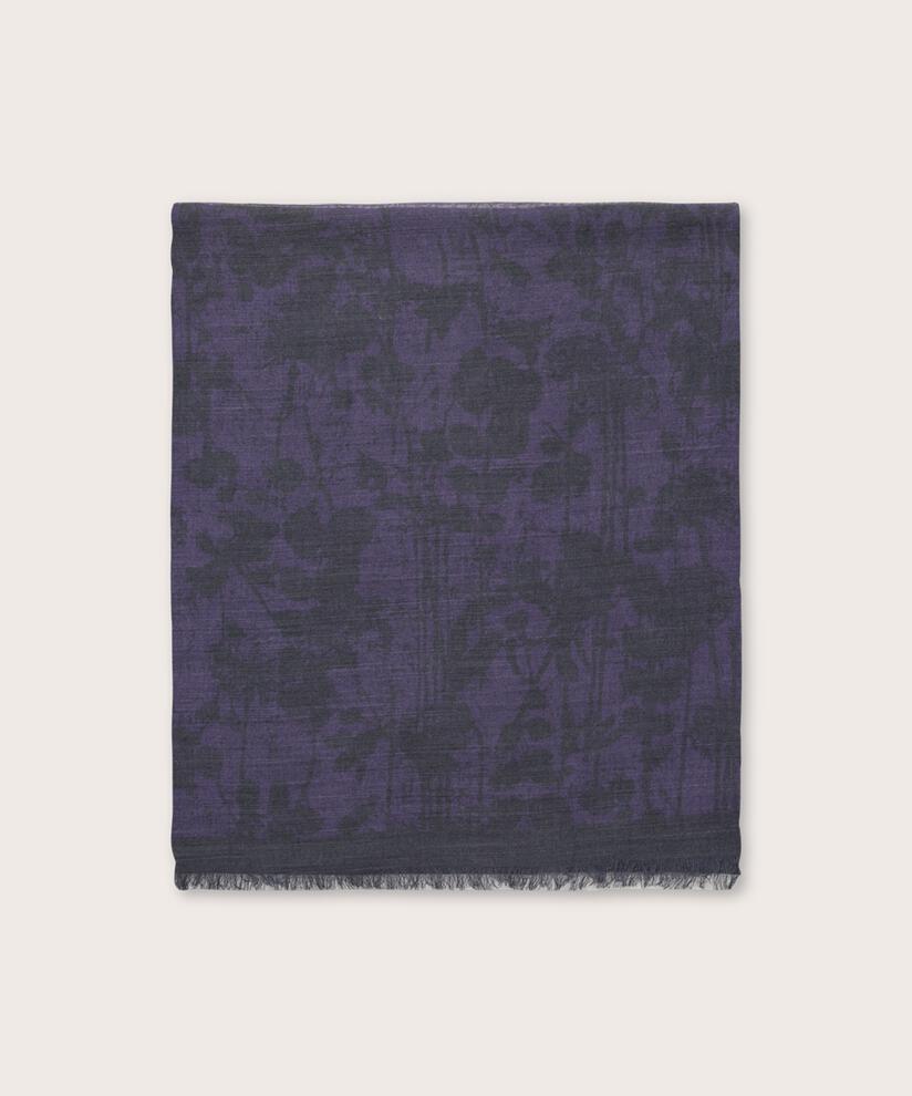 Aralura Scarf, Navy Blazer