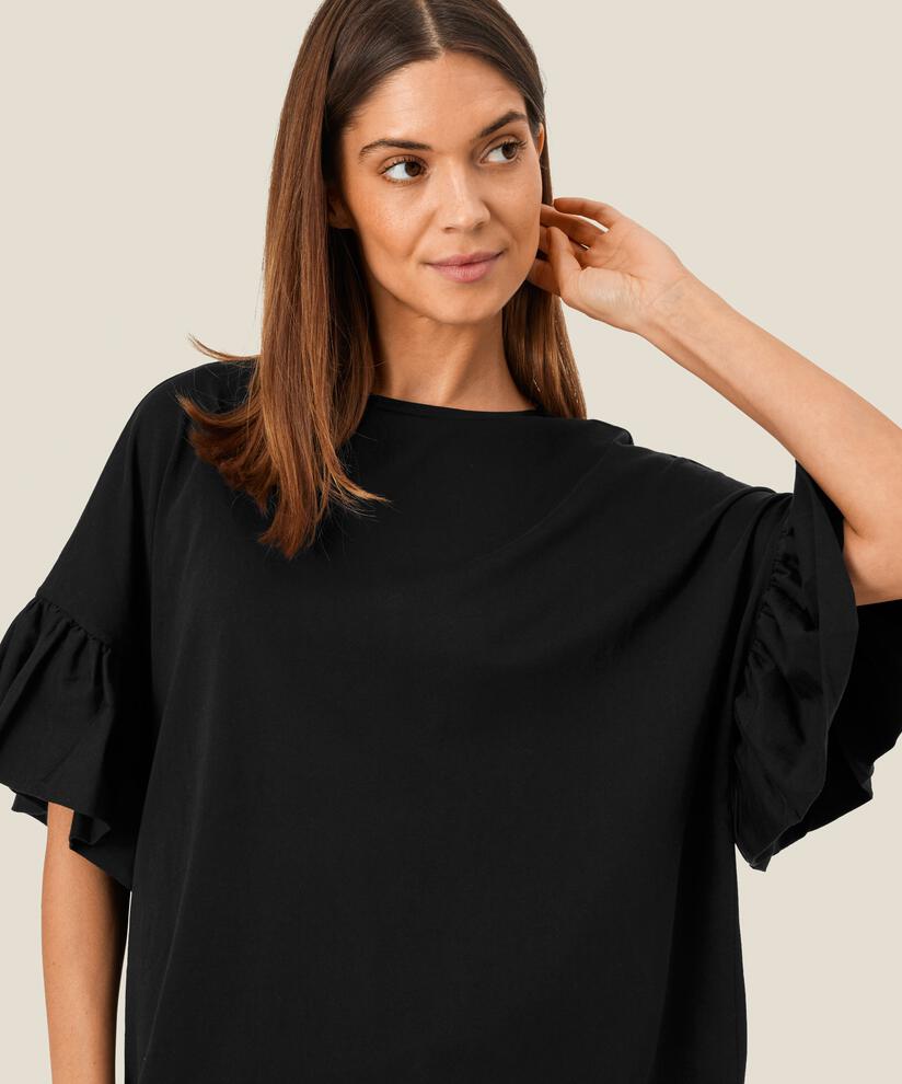 Dalit JERSEY Top, Black