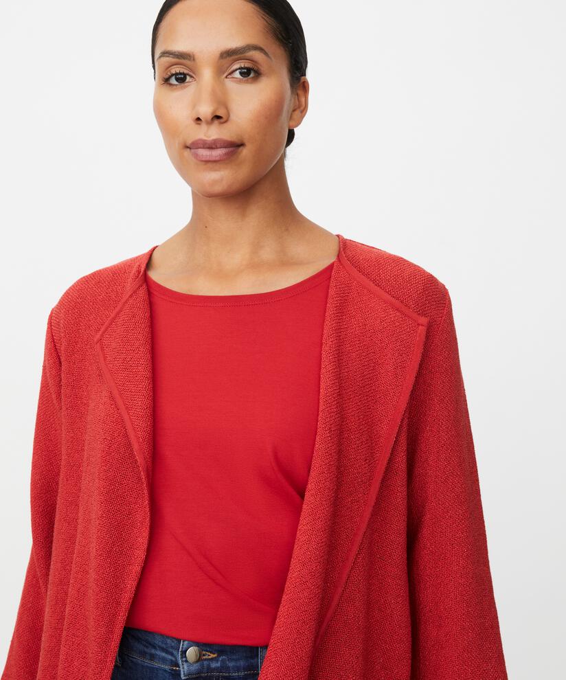 Julitta Jacket, Scarlet Sage