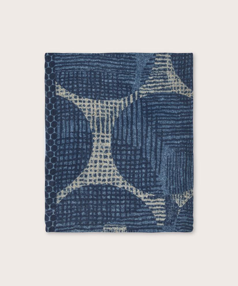 Arlonia Wool Scarf, Proven Blue