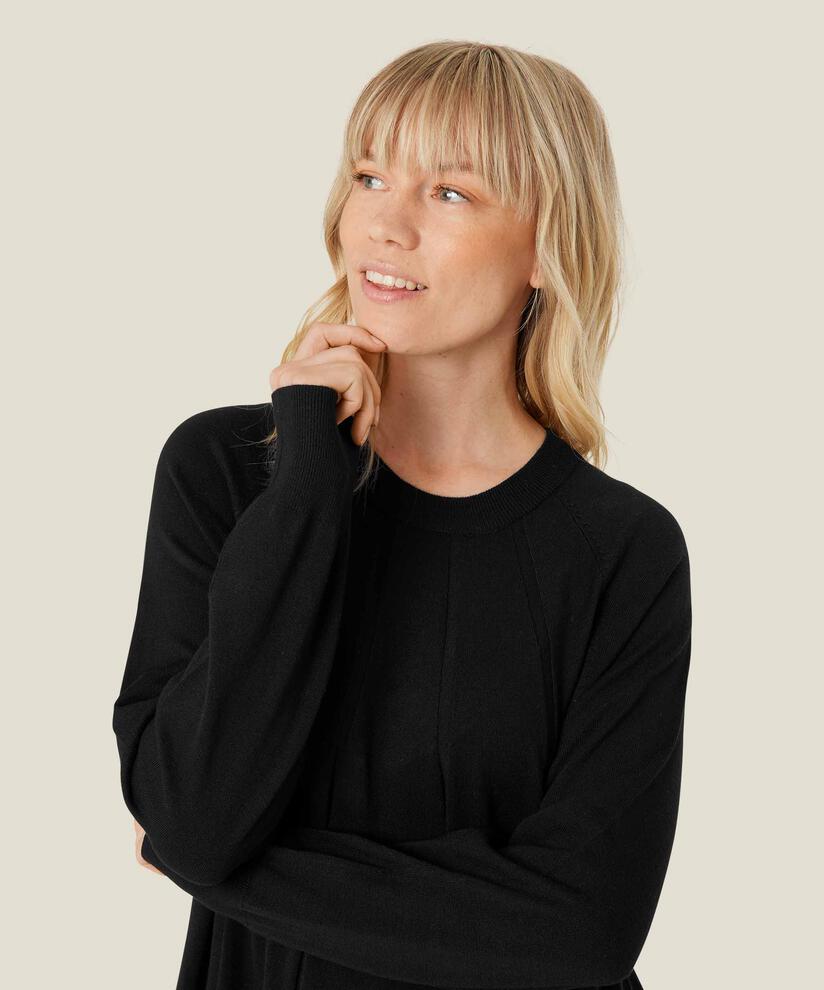 Nunse Dress, Black
