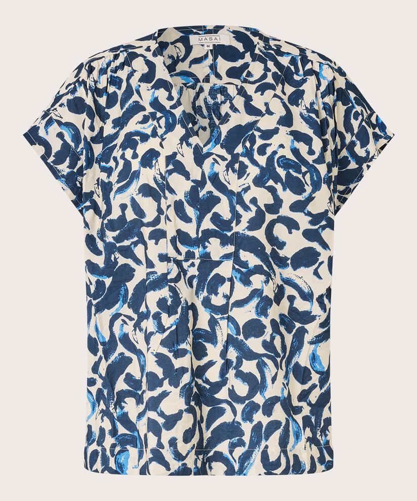 Braidy Blouse, Ultramarine