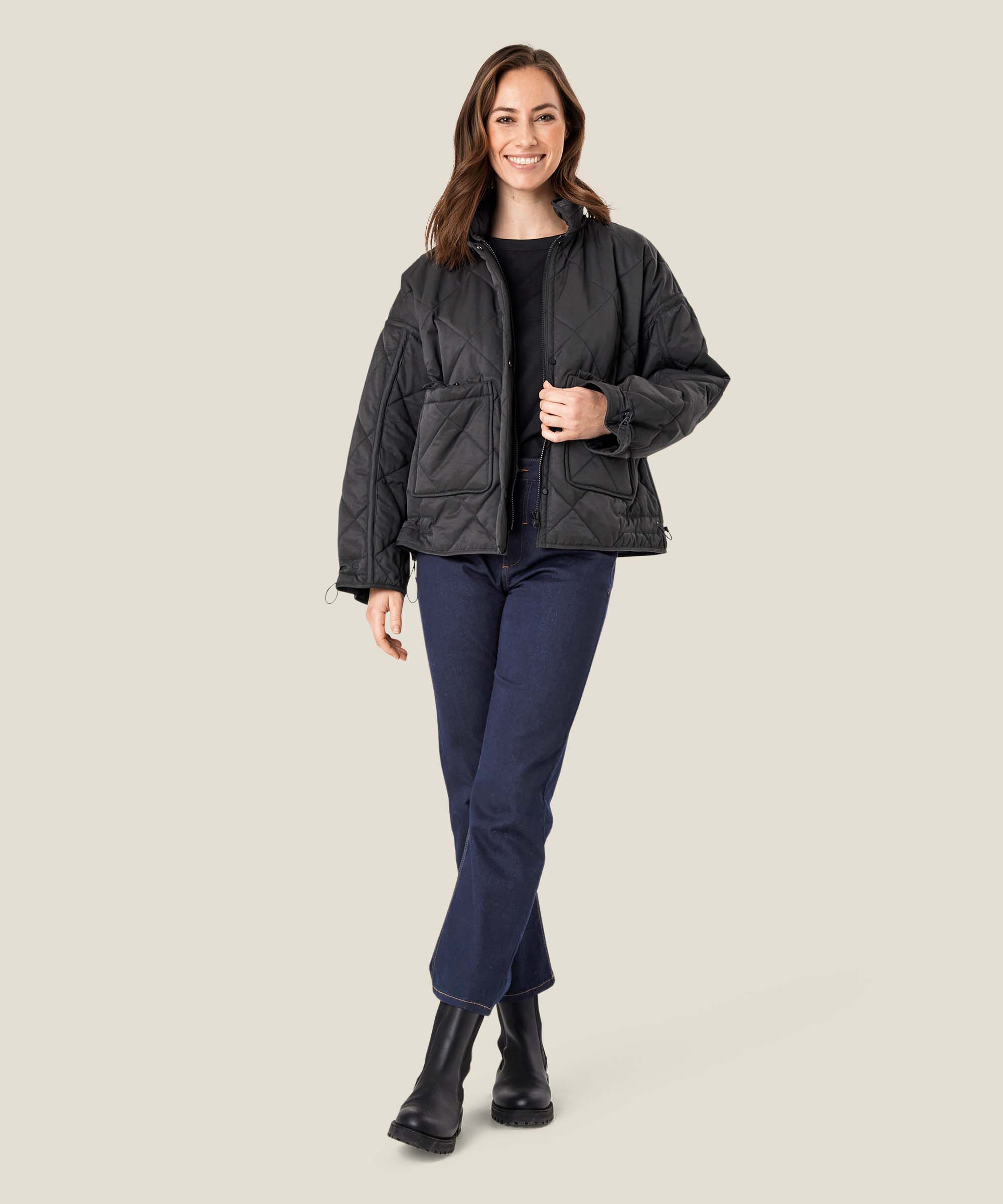 Tessie Coat, Black