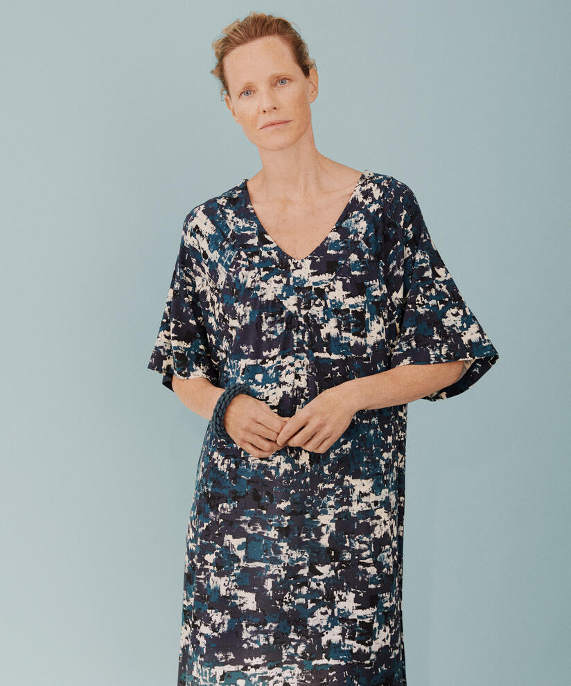 Nulcen JERSEY Dress, Reflect Pond