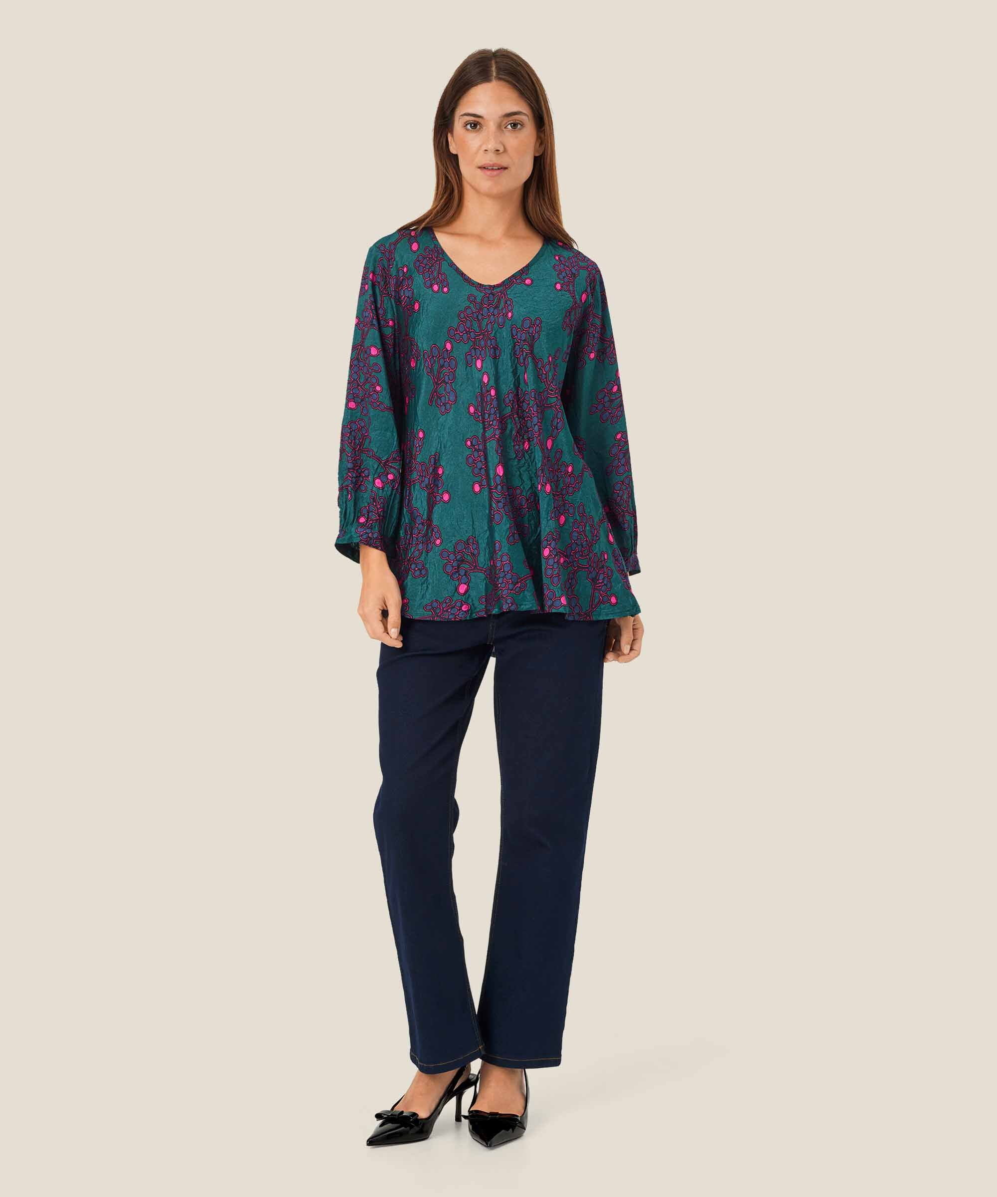 Katasis Blouse, Reflect Pond