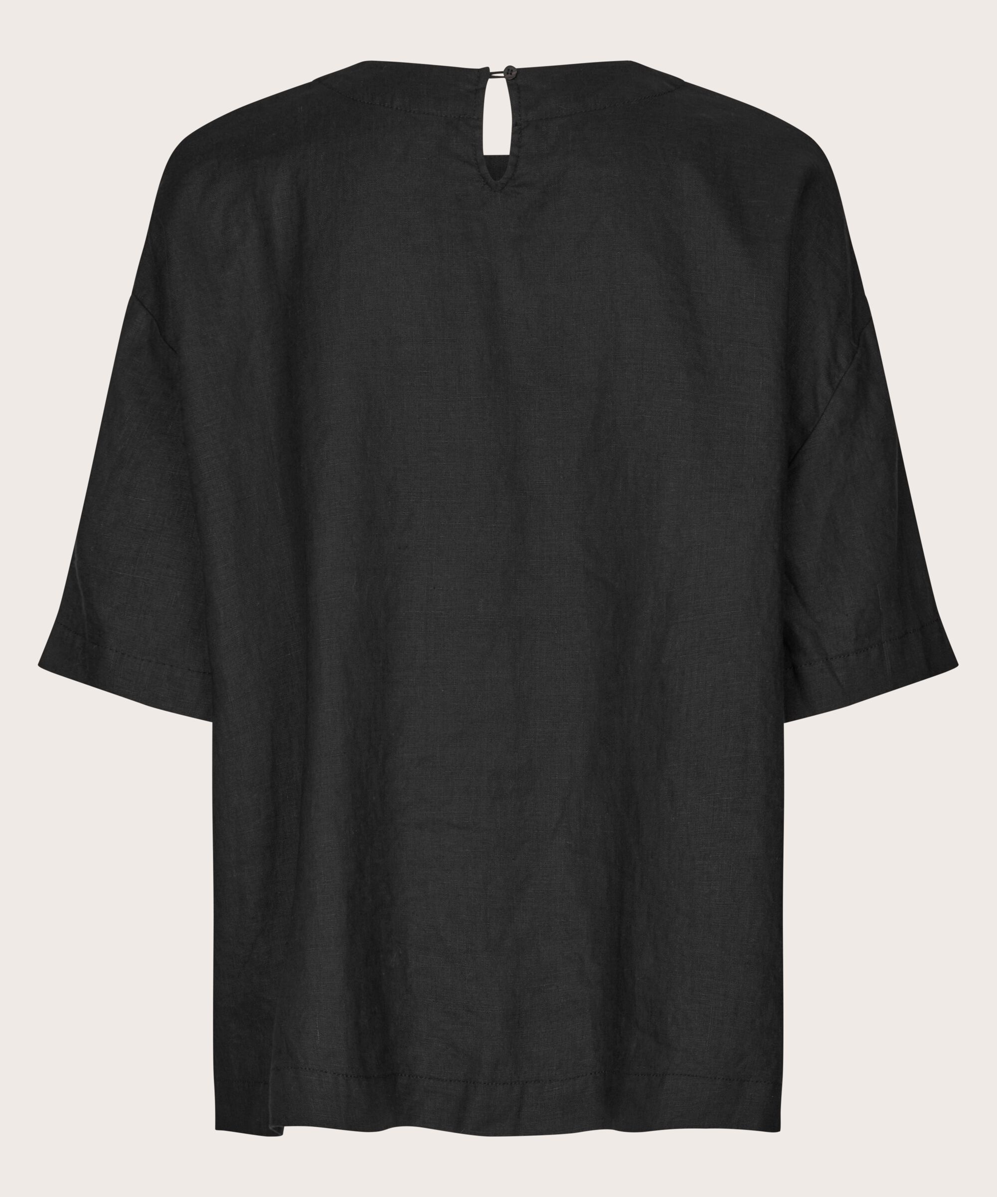 Degana Blouse, Black