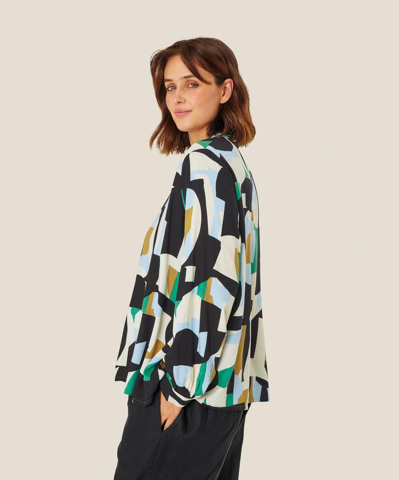 Beneda Blouse, Greenlake