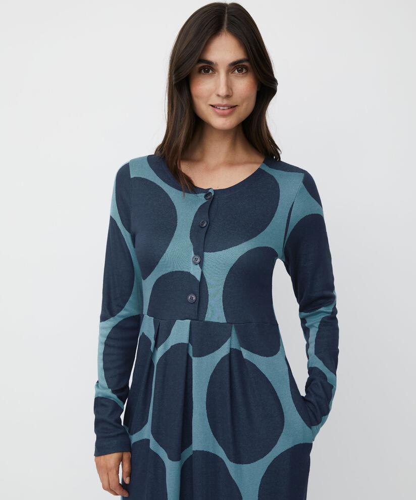 Nilana JERSEY Dress, Proven Blue
