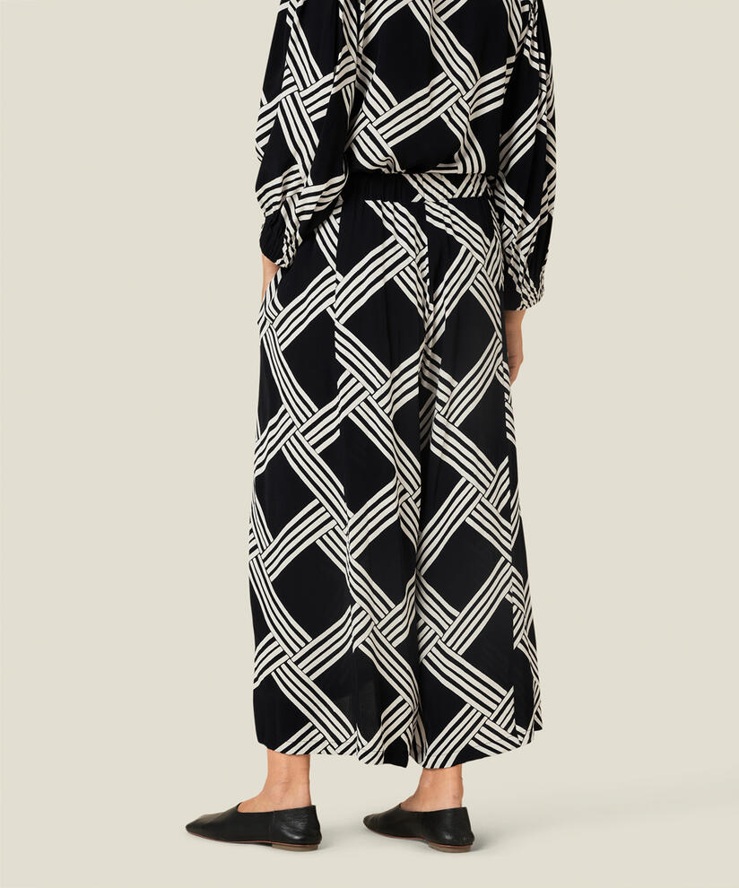 PAMEL TROUSERS, Black