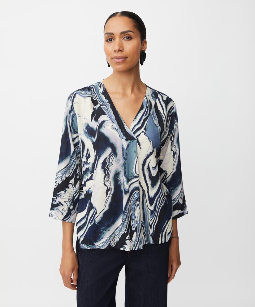 Daciana Blouse, Wisteria