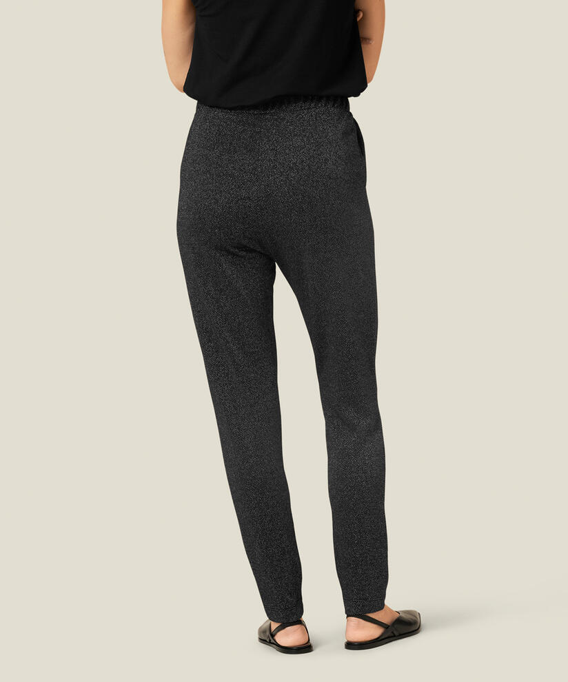 PAQUITA JERSEY LEGGINGS, Black
