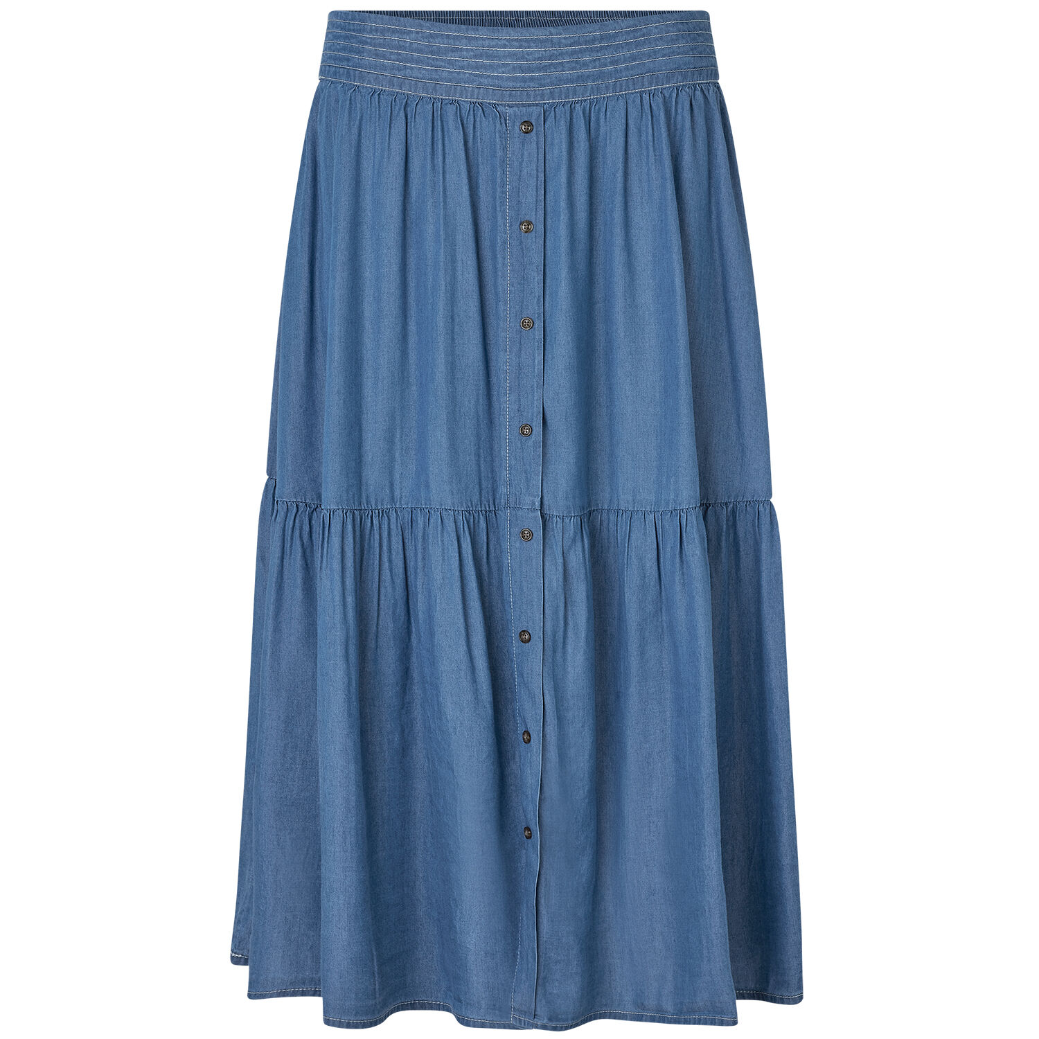 SUSAN SKIRT, Blue Denim
