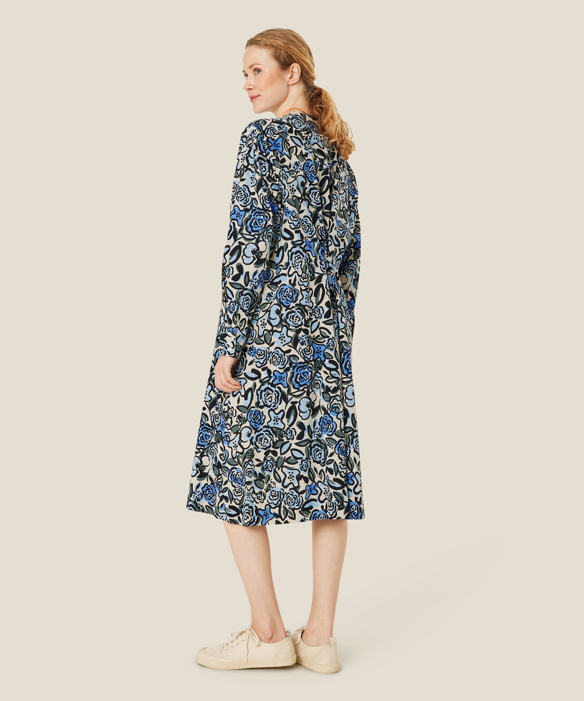 Nataly Dress, Blue Bonnet
