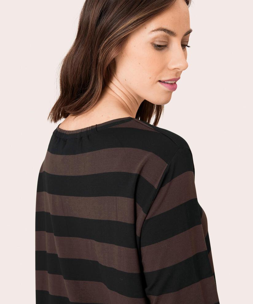 Gigi JERSEY Tunic, Coffee Bean