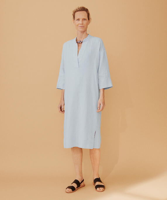 Namu Dress, Cel Blue