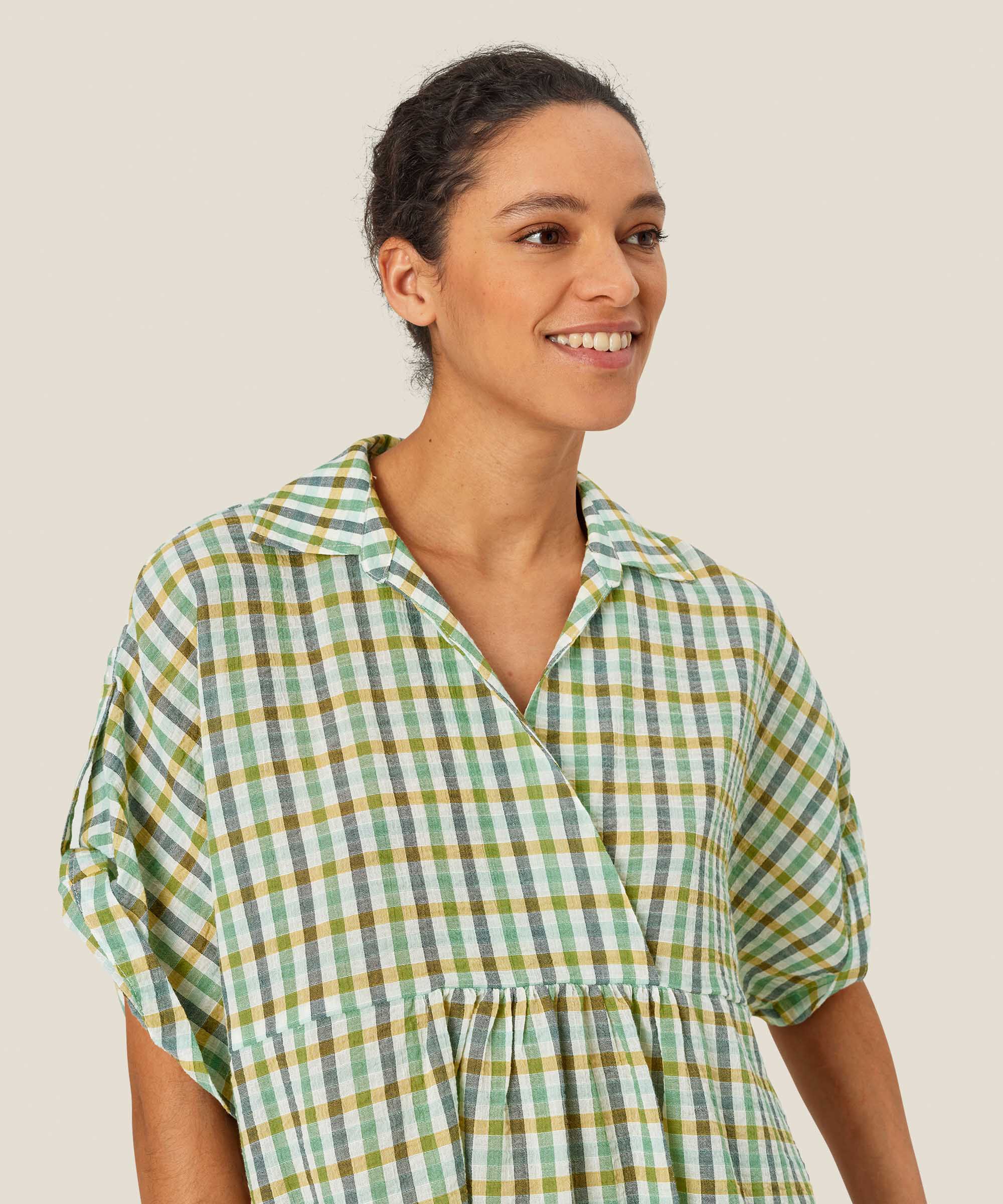 Daxton Blouse, D. Grass Green