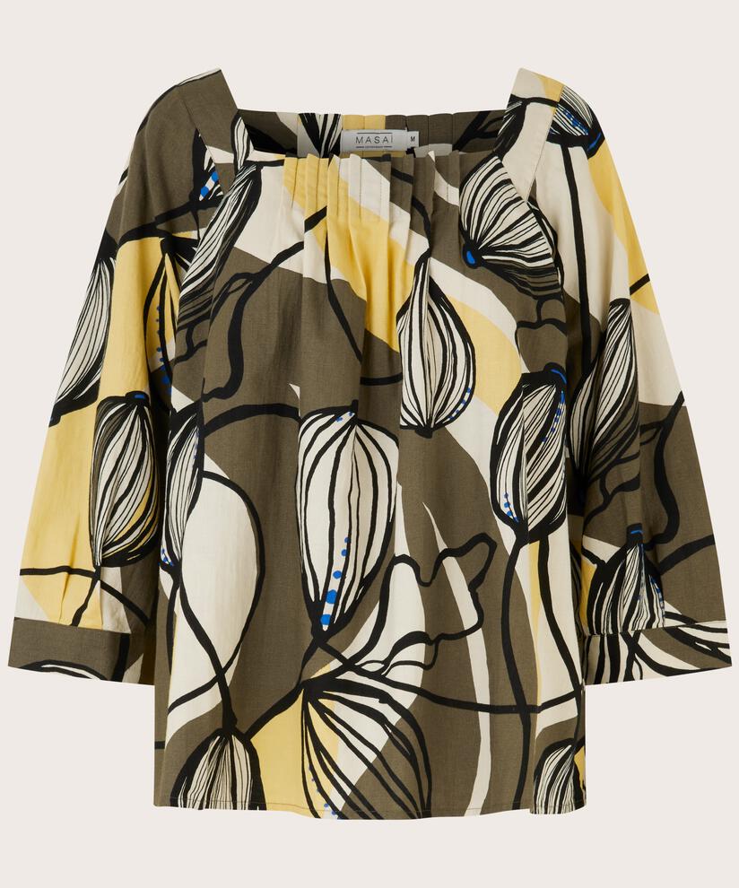 Duffy Blouse, Raffia