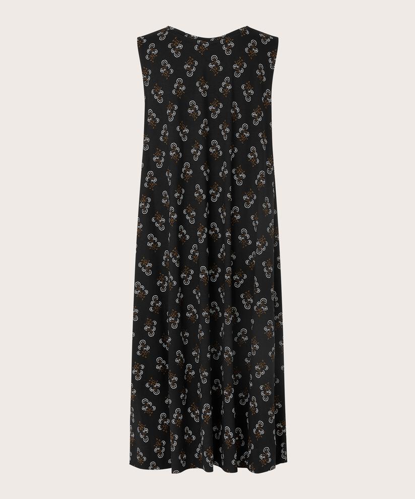 OFINA JERSEY DRESS, Bronze Brown