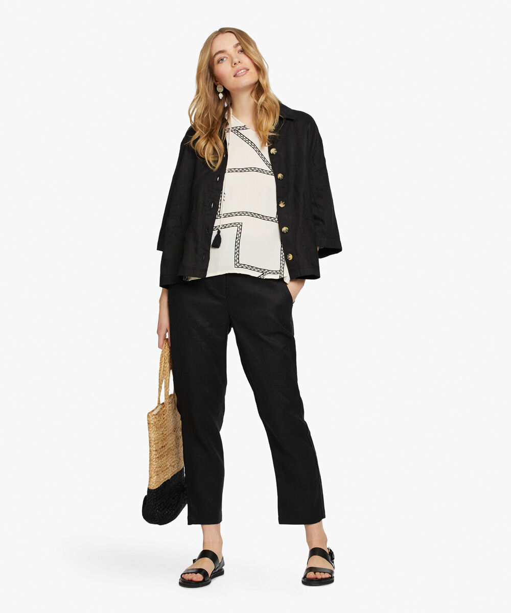 RANJA EARRINGS, Whitecap