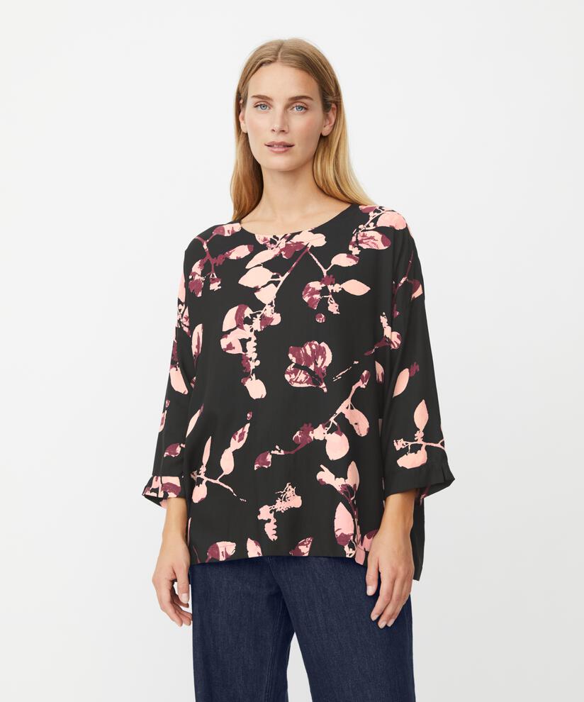 Becca Blouse, Tawny Port