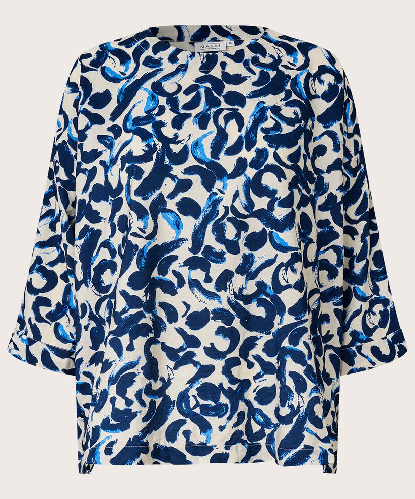 Becca Blouse, Ultramarine
