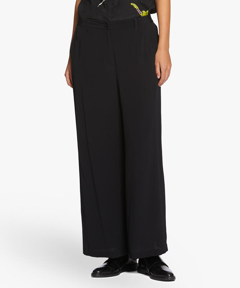 PERINUS TROUSERS, Black