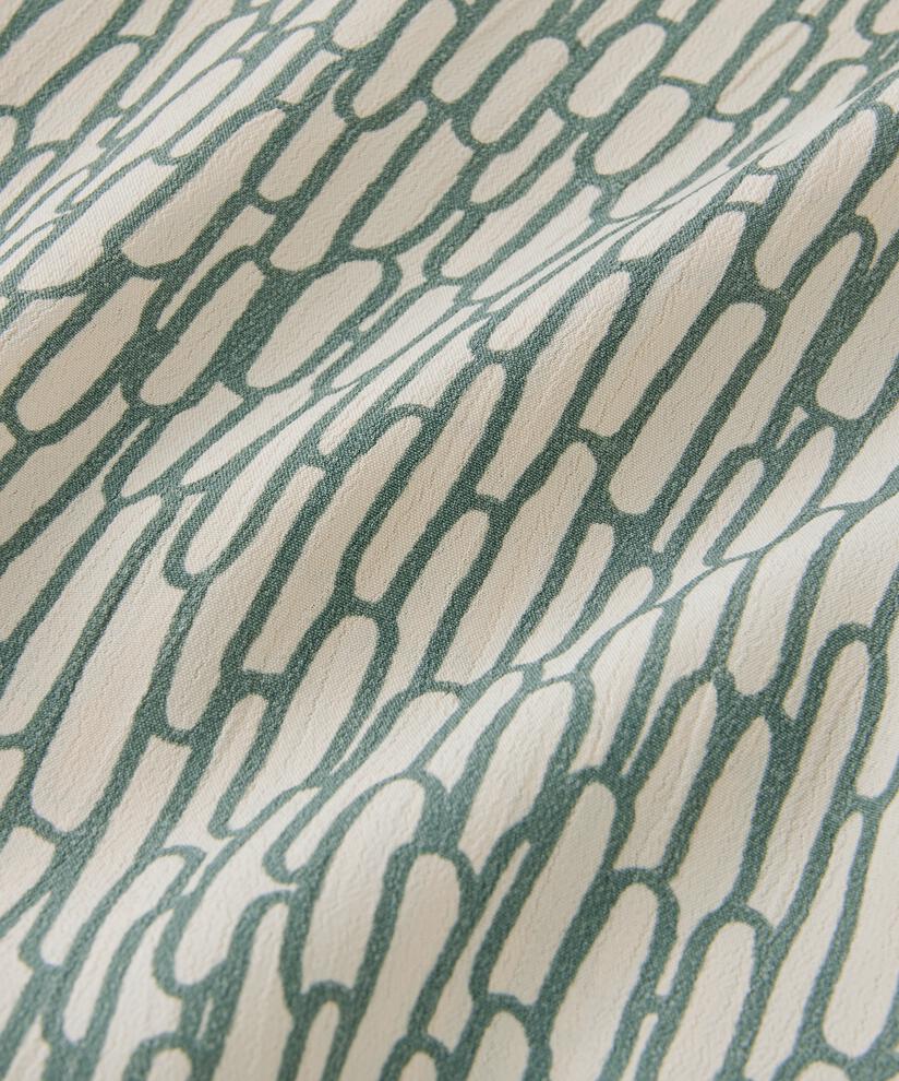 Nimes Shirt Dress, Balsam Green