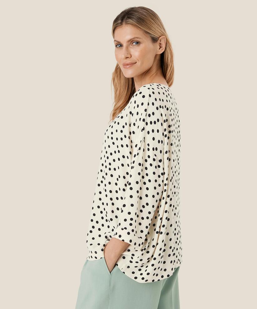 Becca Blouse, Whitecap