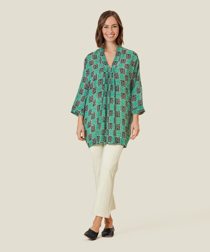 GILBERTE TUNIC, Viridis