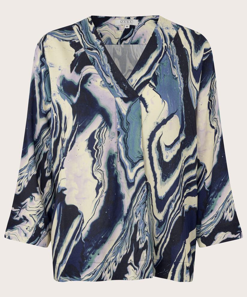 Daciana Blouse, Wisteria