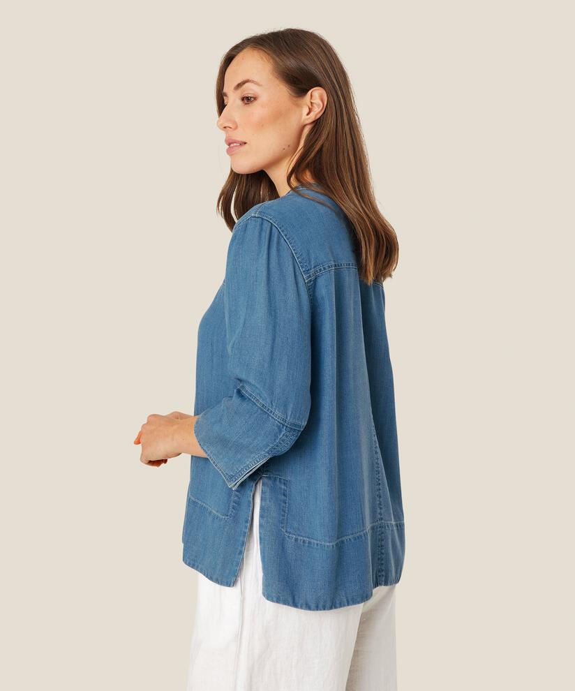 Deirdre Blouse, Light Denim