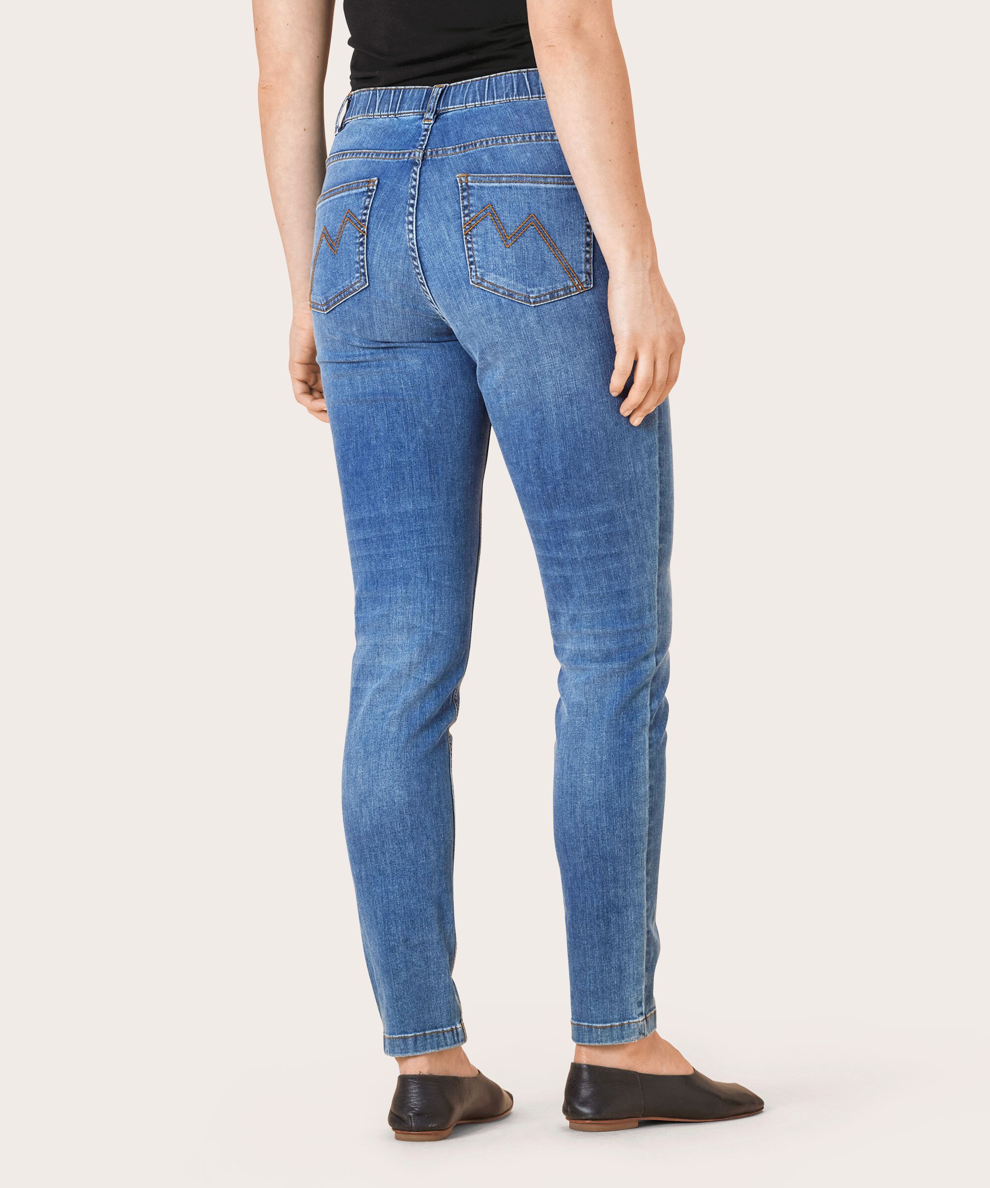 PAPIA TROUSERS, Blue Denim