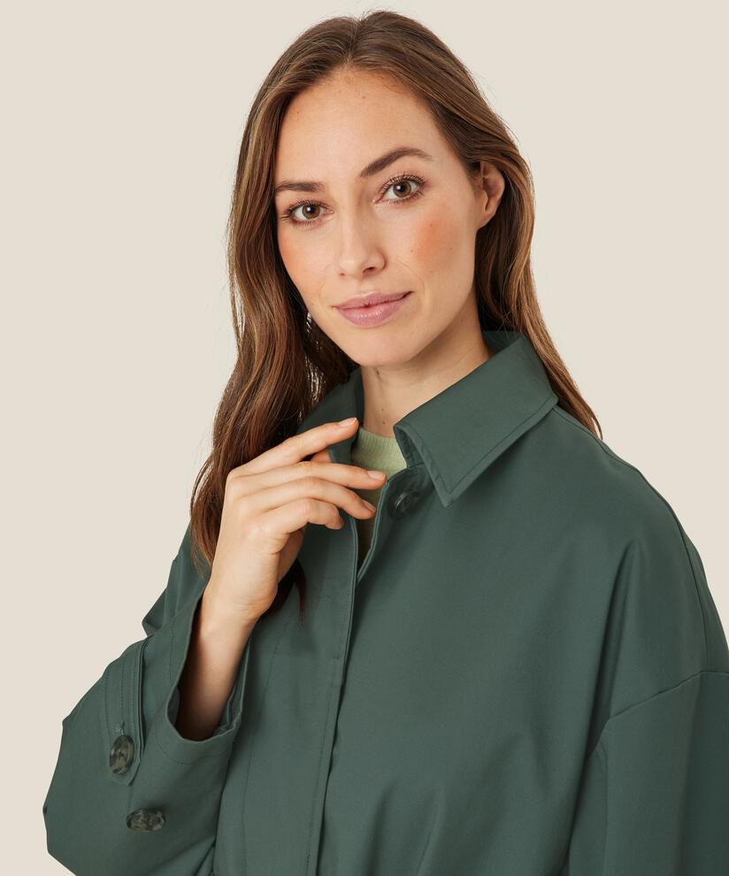Tashan Coat, Balsam Green