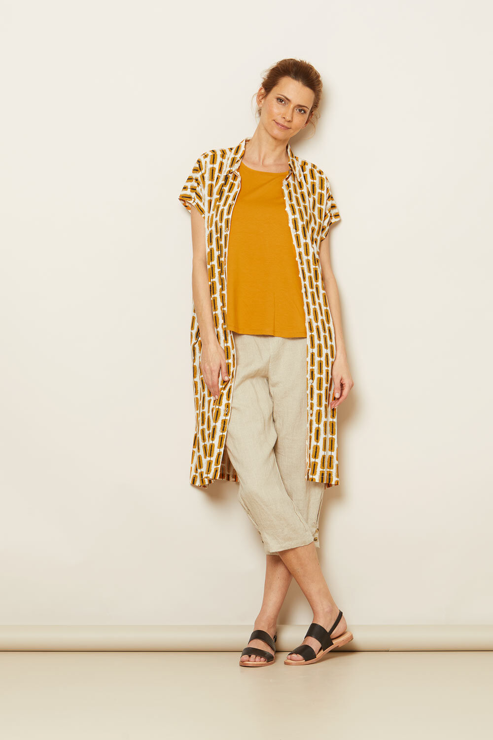 NELLA DRESS, Inca Gold