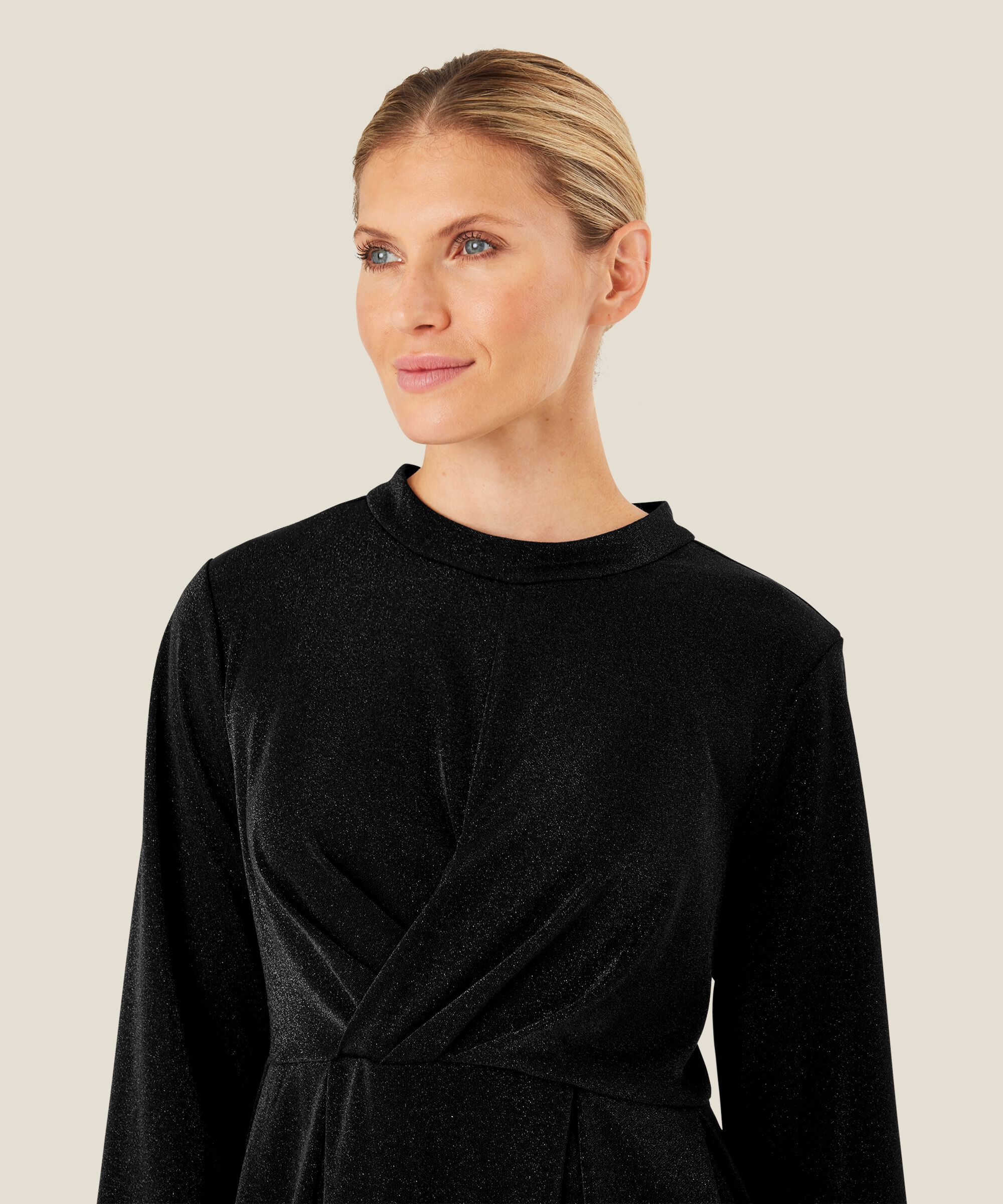 Noli JERSEY dress, Black