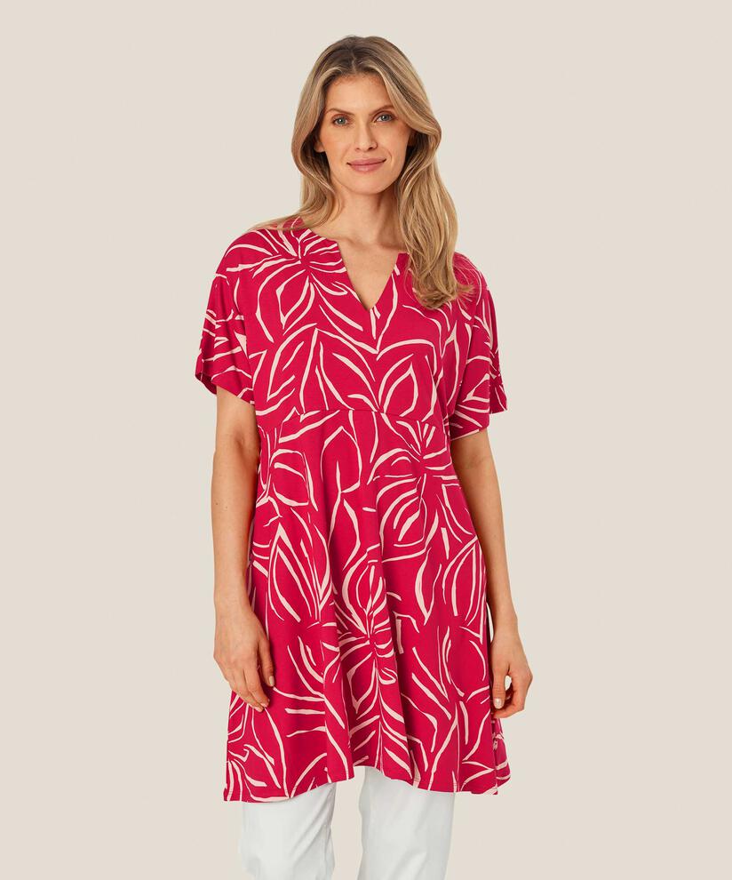 Gertrude JERSEY Tunic, Persian Red