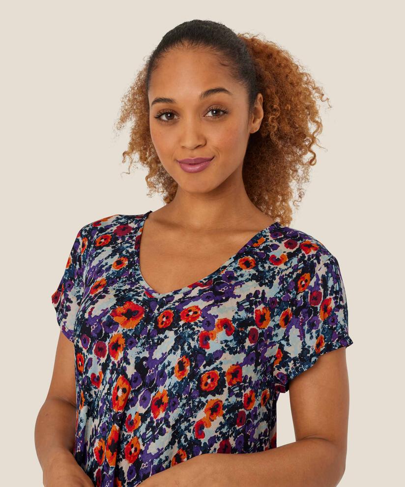 Nebili Dress, Meadow Violet