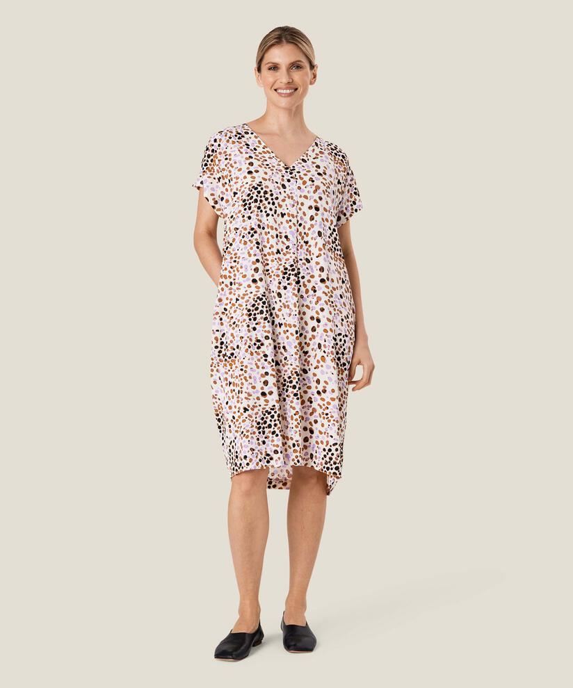 Odetto Dress, Whitecap