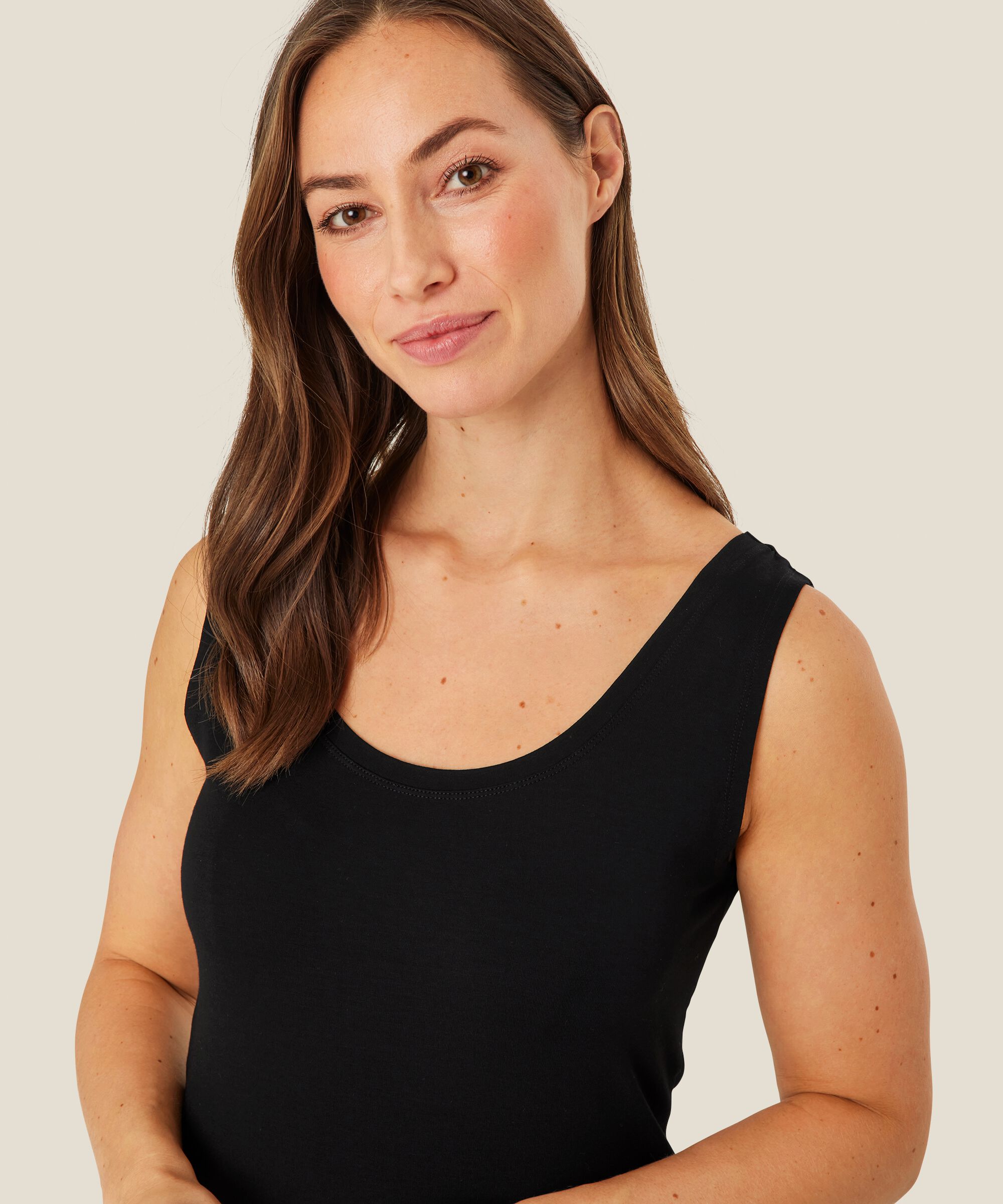 Els JERSEY Top, Black