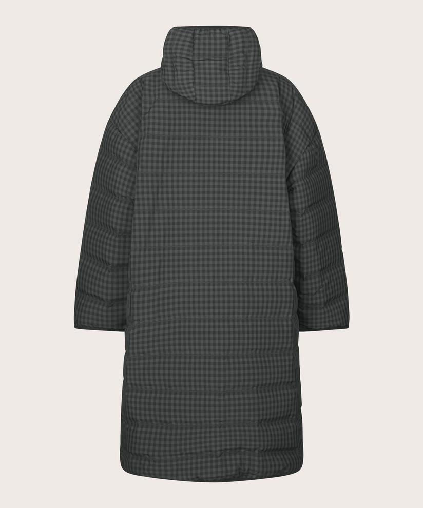 Tika Down Coat, Volcanic/Blk